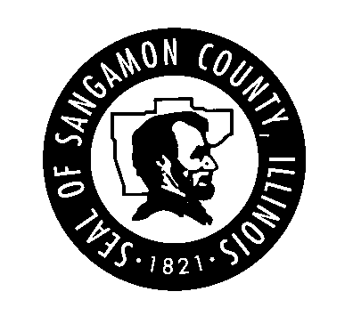 Seal of Sangamon County, Illinois -- 1821